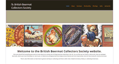 Desktop Screenshot of britishbeermats.co.uk