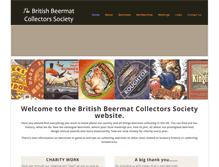 Tablet Screenshot of britishbeermats.co.uk